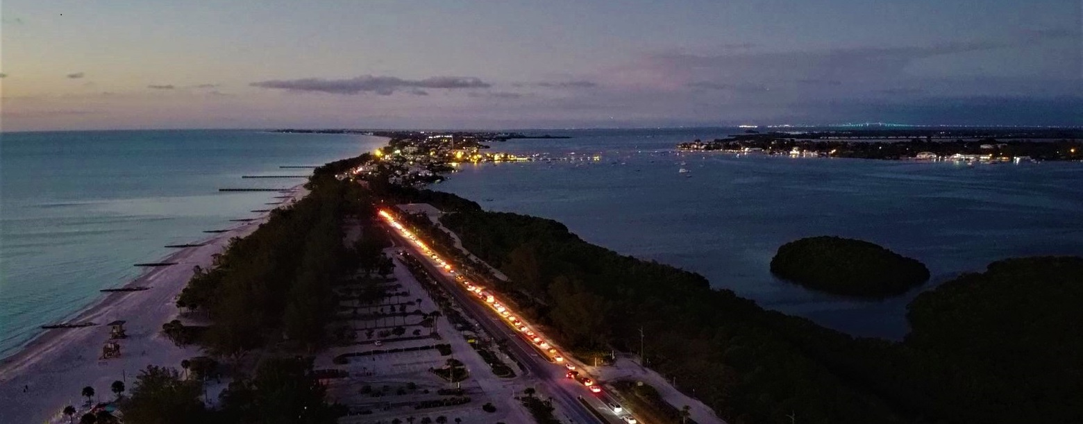 Northbound Arial Anna Maria Island